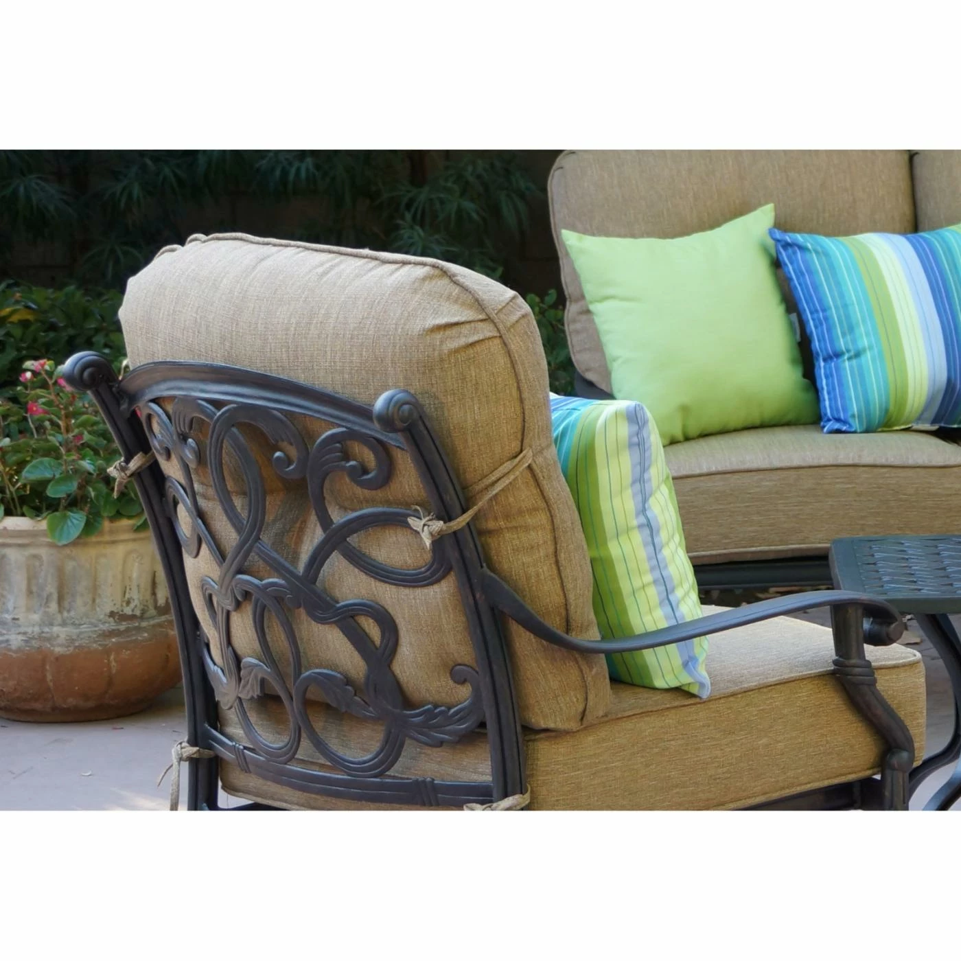 Best reviews of π Aluminum Patio Sets Darlee Santa Monica Cast Aluminum 3-Piece Conversation Set π― - Image 2