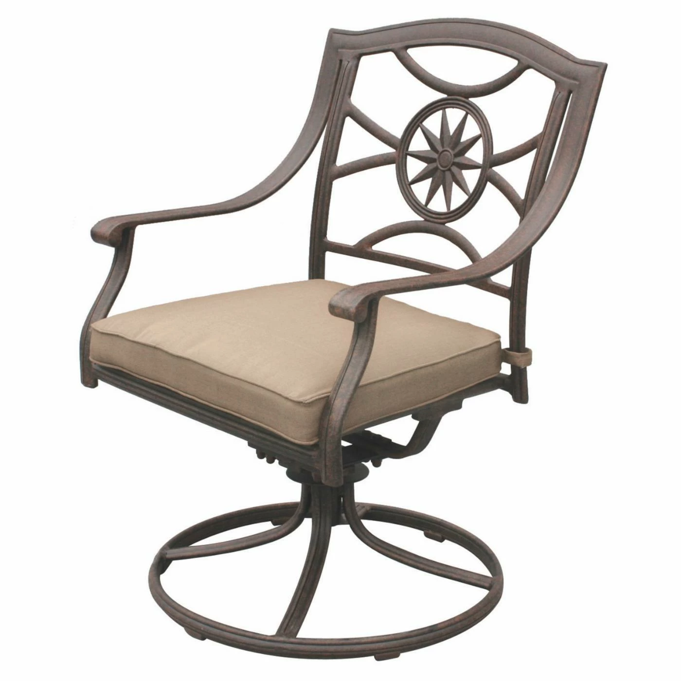 Wholesale 💯 Aluminum Patio Sets Darlee Ten Star 3 Piece Aluminum Square Patio Conversation Set 🌟 - Image 2