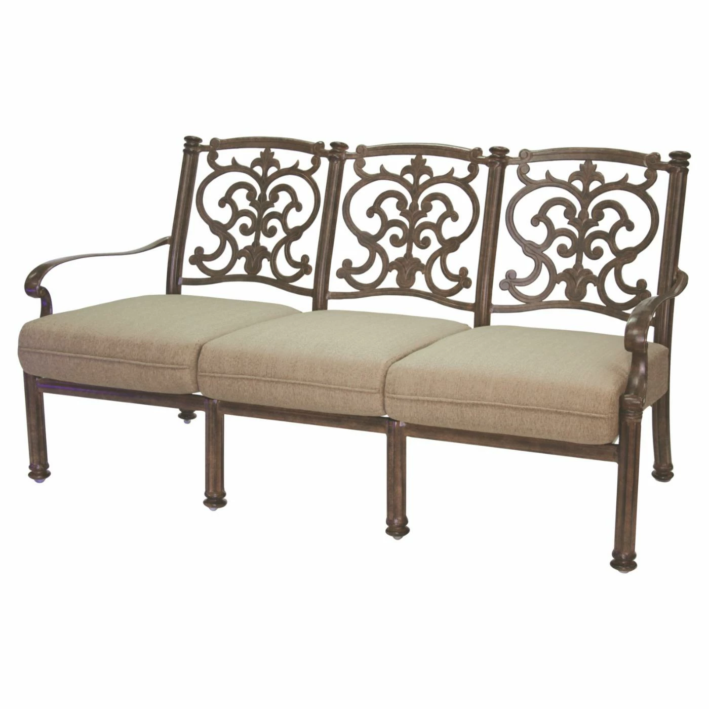 Wholesale ๐ฅ Aluminum Patio Sets Darlee Santa Barbara 4 Piece Aluminum Deep Seating Sofa Patio Conversation Set ๐คฉ - Image 2