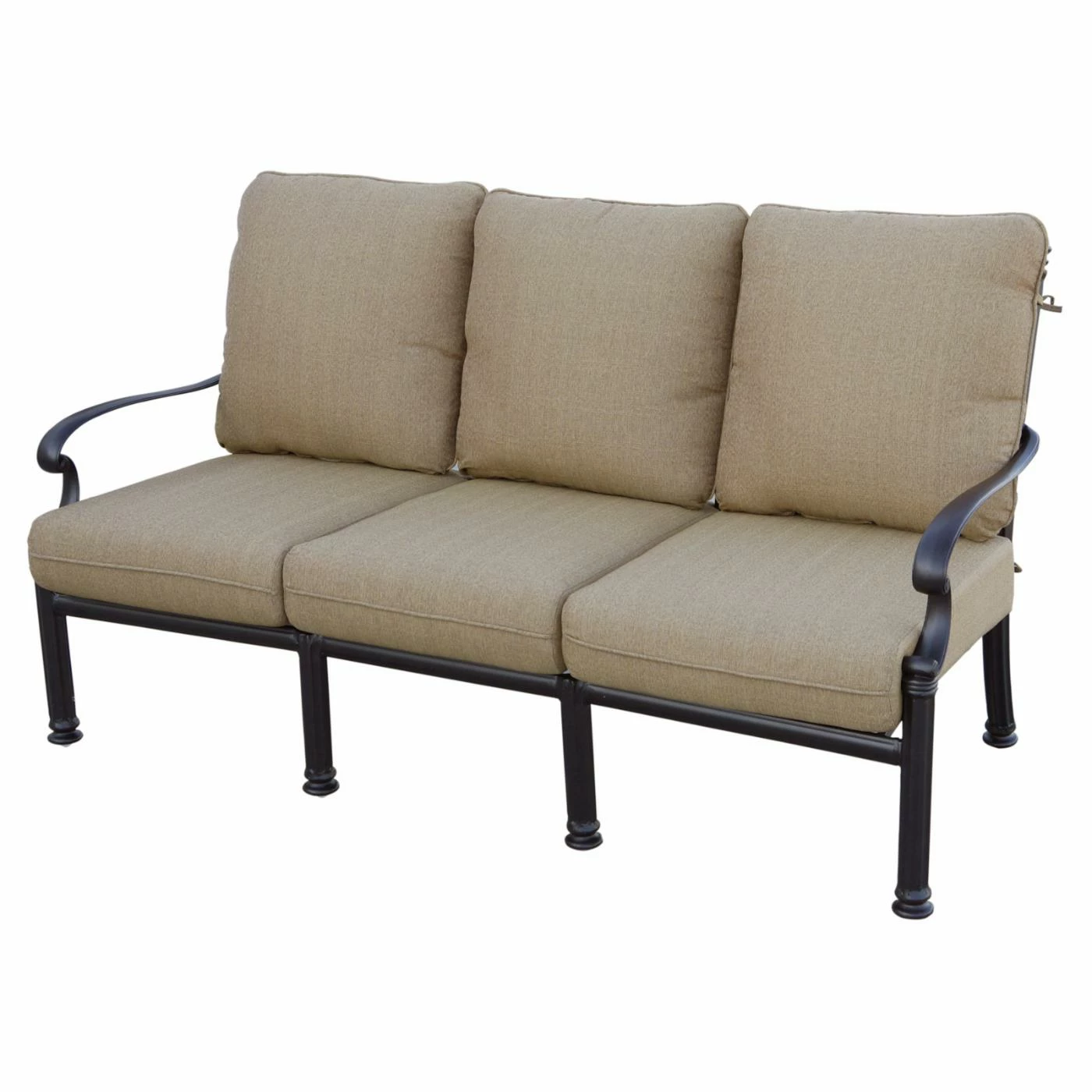 Best deal ๐ Aluminum Patio Sets Darlee Santa Barbara 6 Piece Aluminum Deep Seating Patio Conversation Set โจ - Image 2