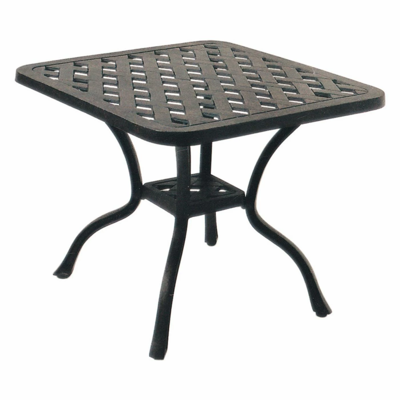 Best Pirce ๐ Aluminum Patio Sets Darlee Ten Star Cast Aluminum 6 Piece Patio Conversation Set With Lattice Tables ๐ - Image 2