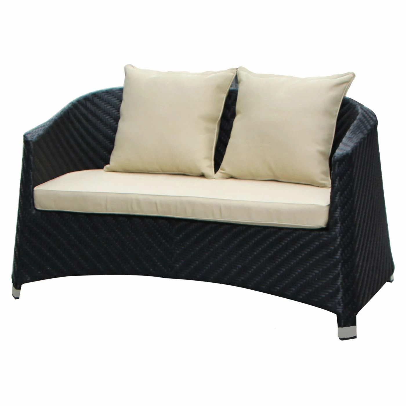 Budget ๐ Resin Wicker Patio Sets Pangea Outdoor Venice Wicker 4-Piece Patio Conversation Set ๐ - Image 2