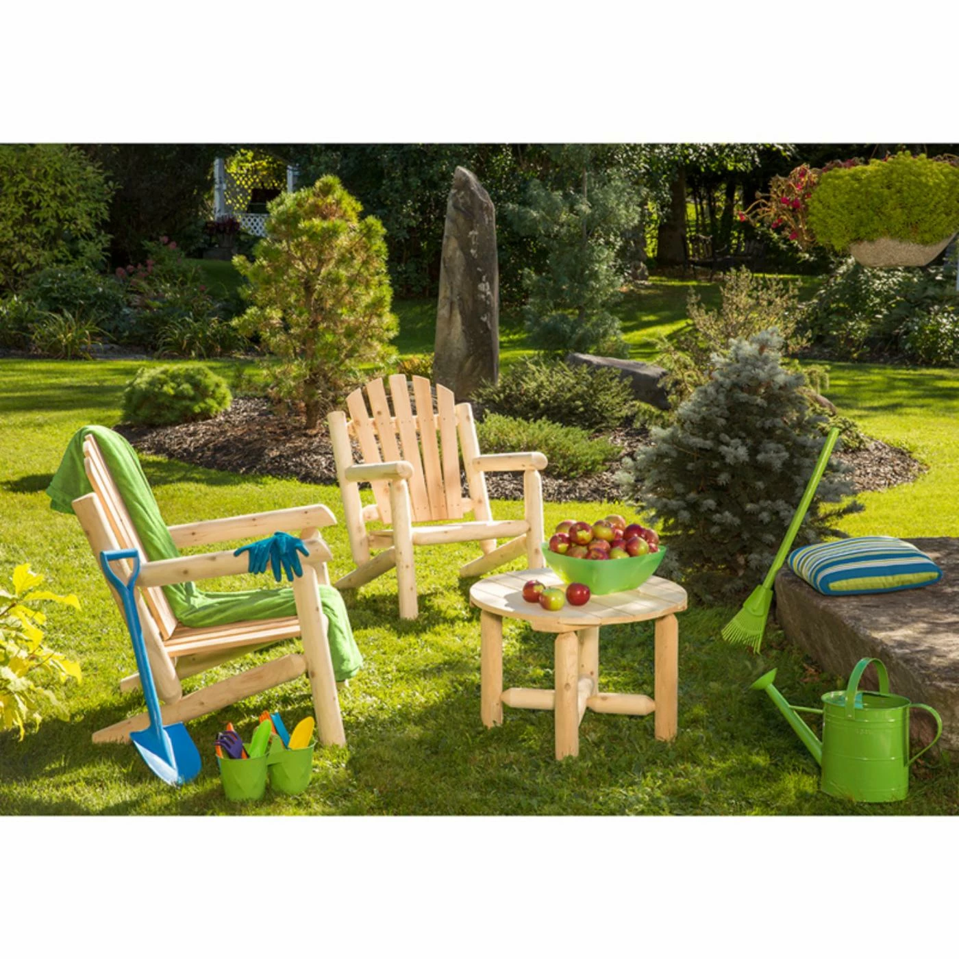 Best Pirce ๐ฅ Wood Patio Sets Bestar White Cedar 3 Piece Patio Conversation Set ๐ฅ