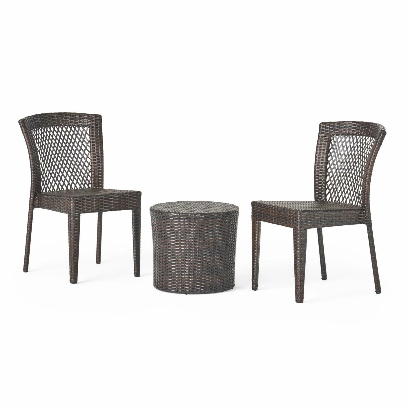Best Pirce ๐ Best Selling Home Decor Resin Wicker Patio Sets Iraj Outdoor Wicker 2 Seater Stacking Chair Chat Set โจ