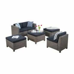 Cheapest 😀 Best Selling Home Resin Wicker Patio Sets Puerta Wicker Patio Sofa 👏