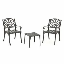Hot Sale 🥰 Best Selling Home Decor Aluminum Patio Sets Mukhtar Outdoor Aluminum 2 Seater Chat Set 🥰