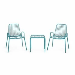 Top 10 🔥 Best Selling Home Decor Wrought Iron Patio Sets Johann Outdoor Iron 2 Seater Chat Set 💯