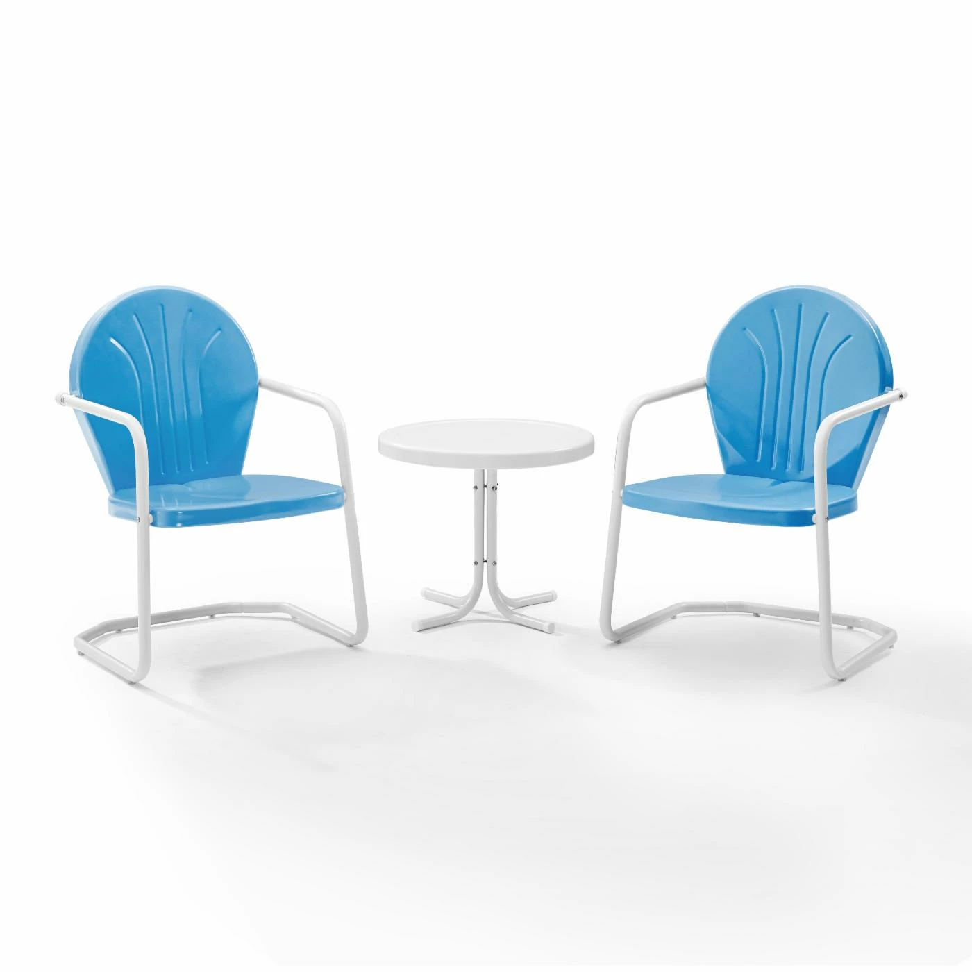 Promo 🤩 Steel Patio Sets Crosley Griffith 3 Piece Metal Outdoor Conversation Set 🤩