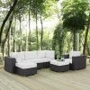 Best Pirce 😍 Resin Wicker Patio Sets Modway Convene Wicker 6 Piece Patio Conversation Set ✨