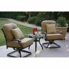 Best reviews of 🎁 Aluminum Patio Sets Darlee Santa Monica Cast Aluminum 3-Piece Conversation Set 💯