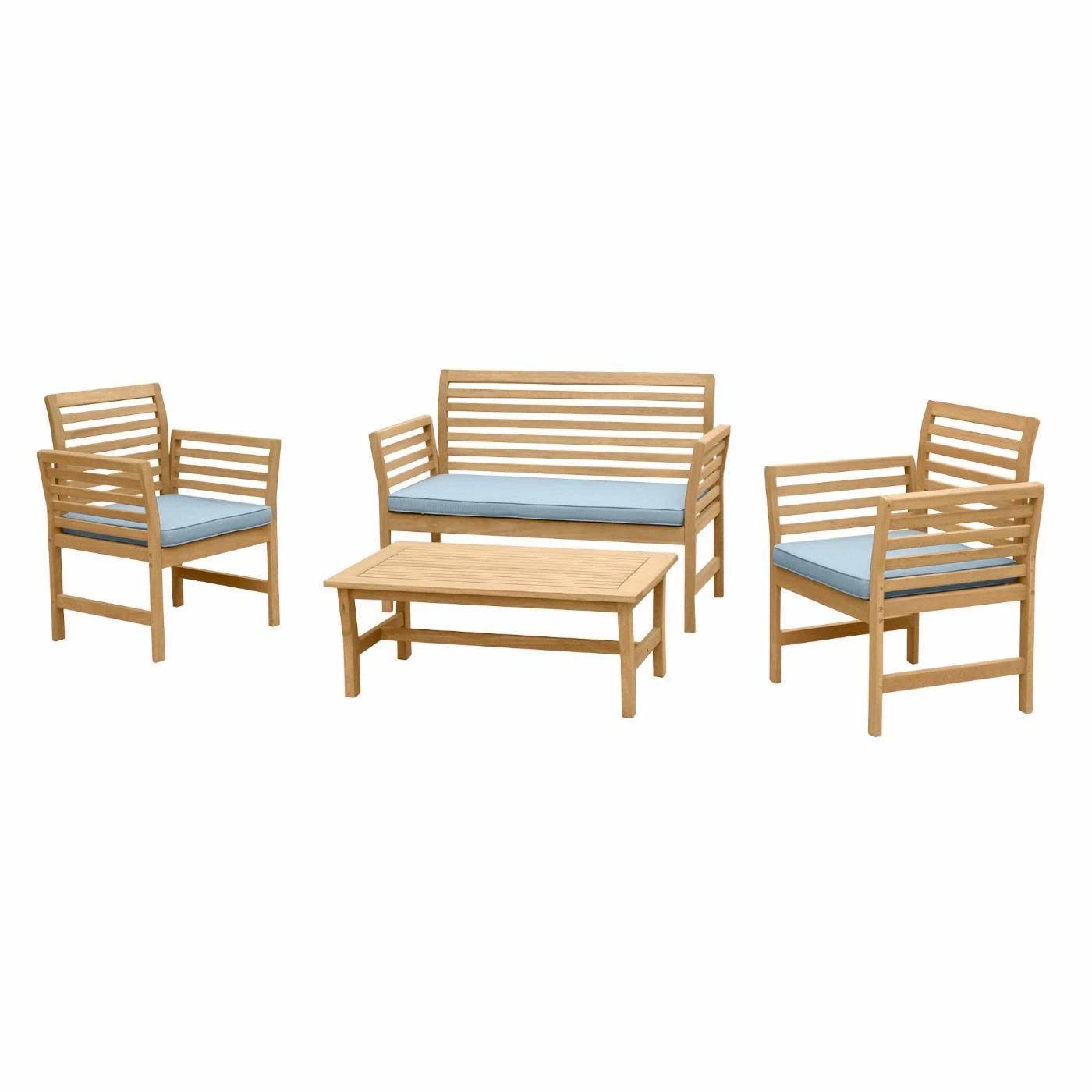 Brand new ⭐ Eucalyptus Patio Sets RST Brands Yuri 4 Piece Conversation Set 🎉