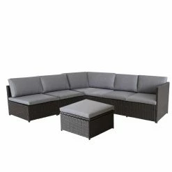 Best reviews of ๐คฉ Resin Wicker Patio Sets Northlight 4-Piece Savannah Resin Wicker Outdoor Patio Modular Sectional Set ๐