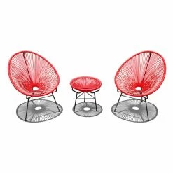 Buy ✔️ Steel Patio Sets Harmonia Living Acapulco 3 Piece Chat Set 🧨