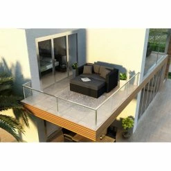 Best Pirce 🔥 Resin Wicker Patio Sets Harmonia Living Urbana Wicker 2 Piece Patio Conversation Set 😀