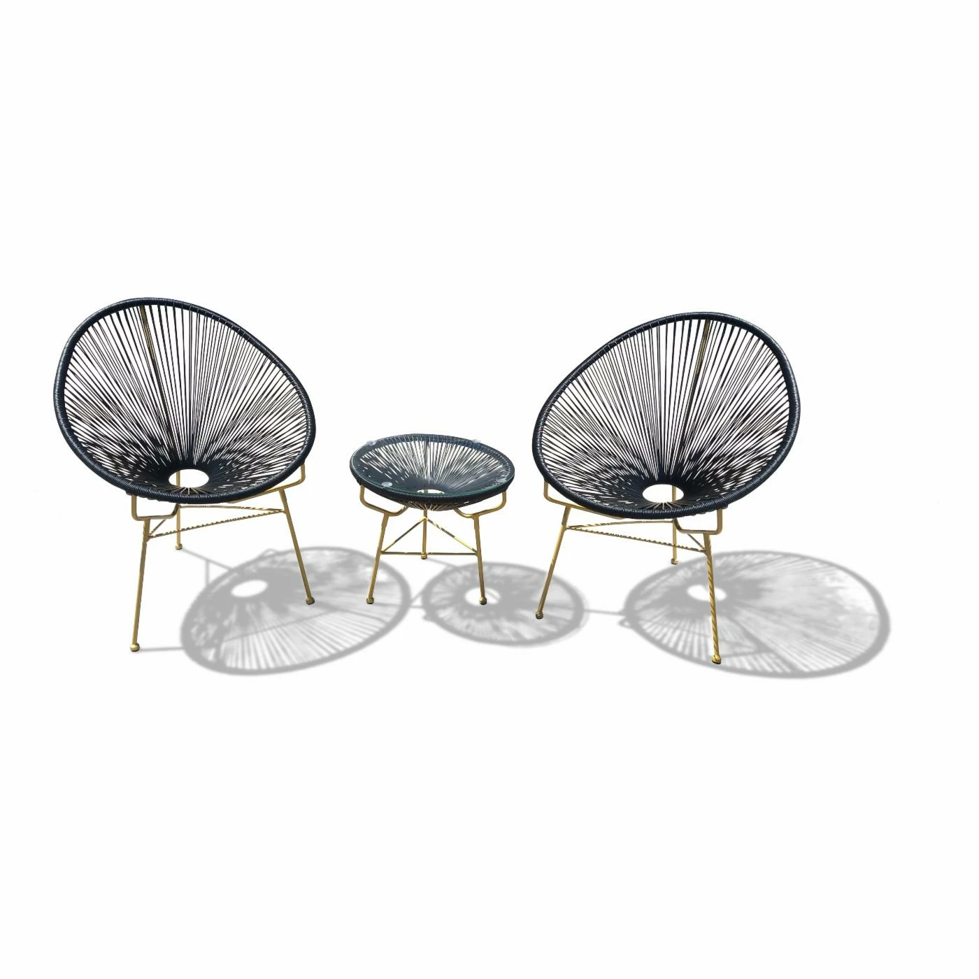 Best reviews of ๐งจ Steel Patio Sets Harmonia Living Acapulco 3 Piece Patio Chat Set ๐