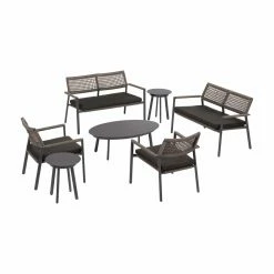 Brand new 🥰 Aluminum Patio Sets Oxford Garden Eiland Aluminum 7 Piece Patio Conversation Set 🧨