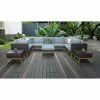 Outlet 😉 Resin Wicker Patio Sets TK Classics Barcelona 12g 12 Piece Wicker Outdoor Patio Conversation Set 💯