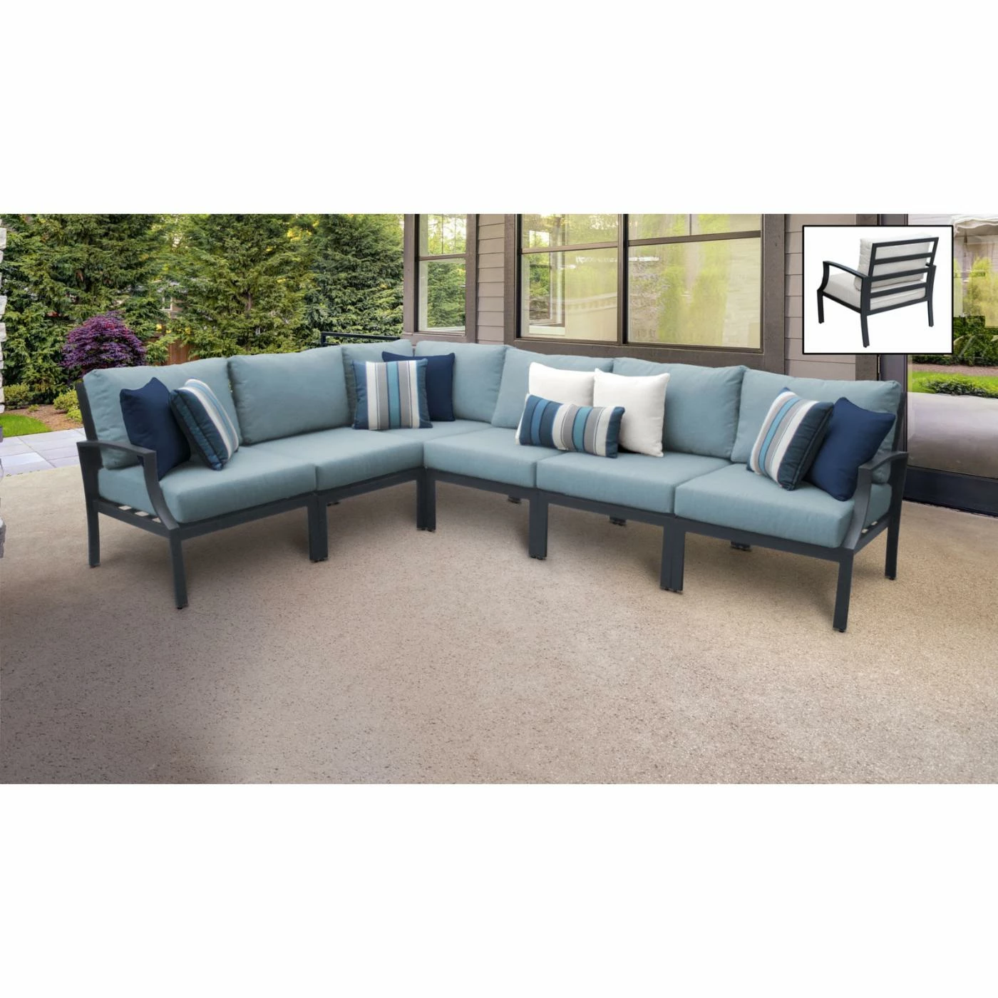 Coupon ๐ Resin Wicker Patio Sets TK Classics Lexington 06v 6 Piece Aluminum Outdoor Patio Conversation Set ๐ฅฐ