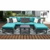 Budget ❤️ Resin Wicker Patio Sets TK Classics Lexington 07a 7 Piece Aluminum Outdoor Patio Conversation Set 🎁