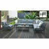 Deals 🎁 Resin Wicker Patio Sets TK Classics Lexington 08d 8 Piece Aluminum Outdoor Patio Conversation Set 💯