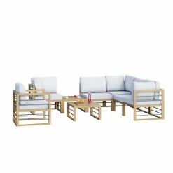 Best reviews of 🎉 Aluminum Patio Sets TK Classics 8-Piece Aluminum Outdoor Conversation Set 😍