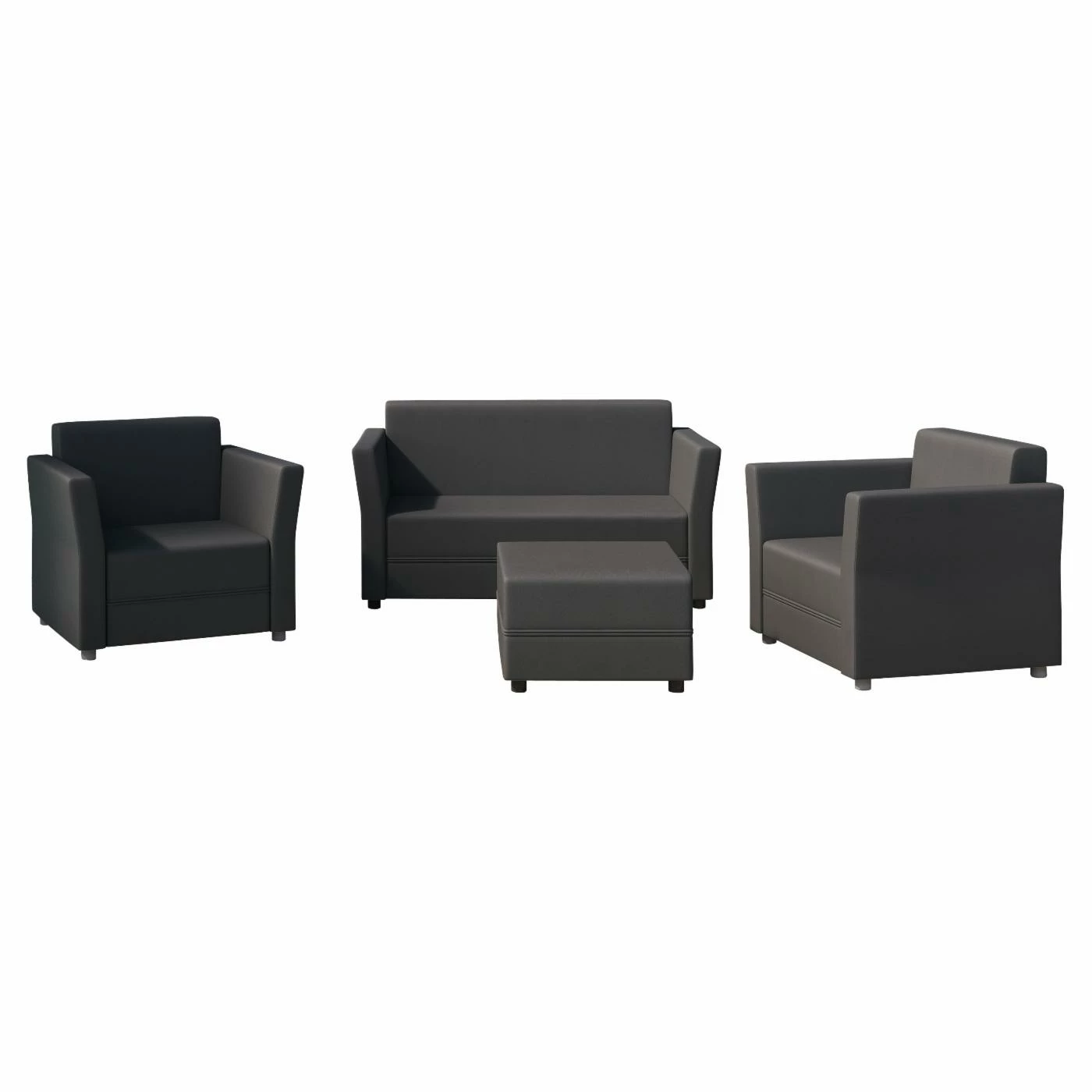 Promo π₯° Wood Patio Sets Transcontinental Outdoor Verona 4 Piece Patio Conversation Set π