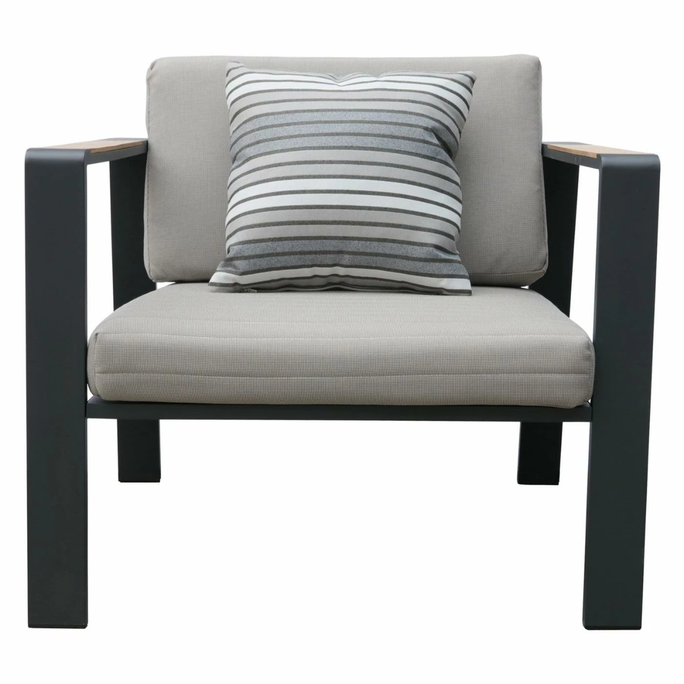 Cheapest ๐ Aluminum Patio Sets Armen Living Nofi Aluminum 4 Piece Patio Conversation Set ๐ฅ - Image 5