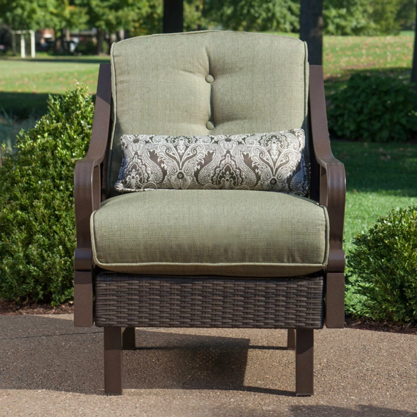 Outlet 🛒 Resin Wicker Patio Sets Hanover Ventura Wicker 4 Piece Patio Conversation Set 👏 - Image 5