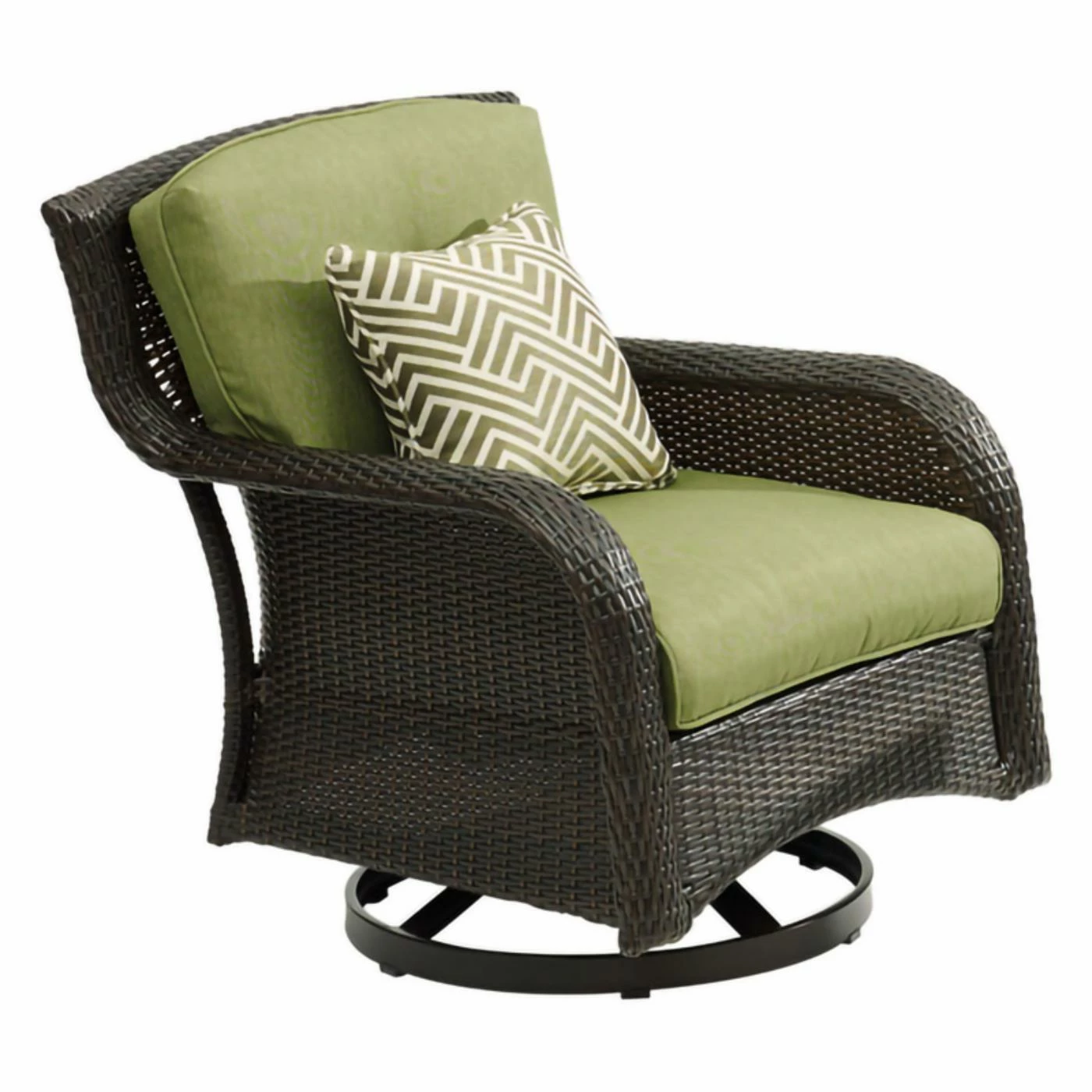 Best deal ๐ฏ Resin Wicker Patio Sets Hanover Strathmere Wicker 4 Piece Patio Loveseat Conversation Set ๐ - Image 5