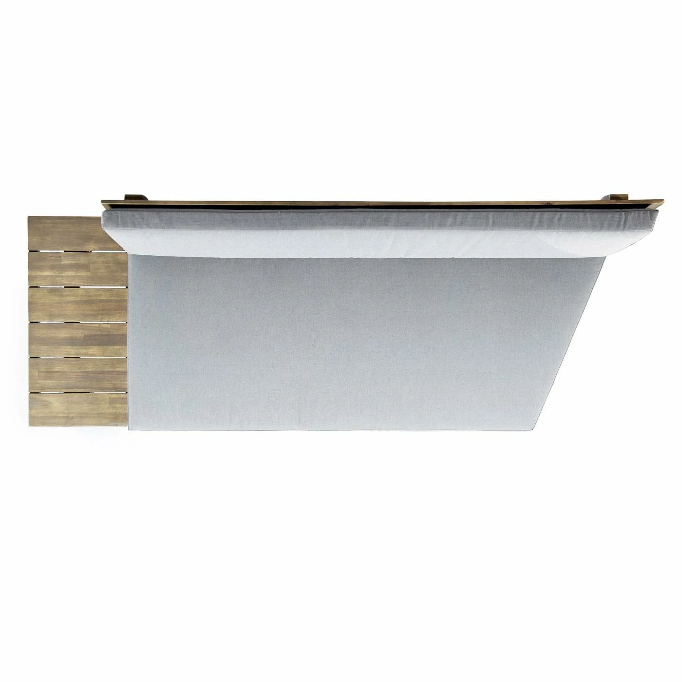 Best Pirce 🤩 Wood Patio Sets HN Outdoor Cullen Wood V Shaped 4 Piece Patio Conversation Set 🔥 - Image 5