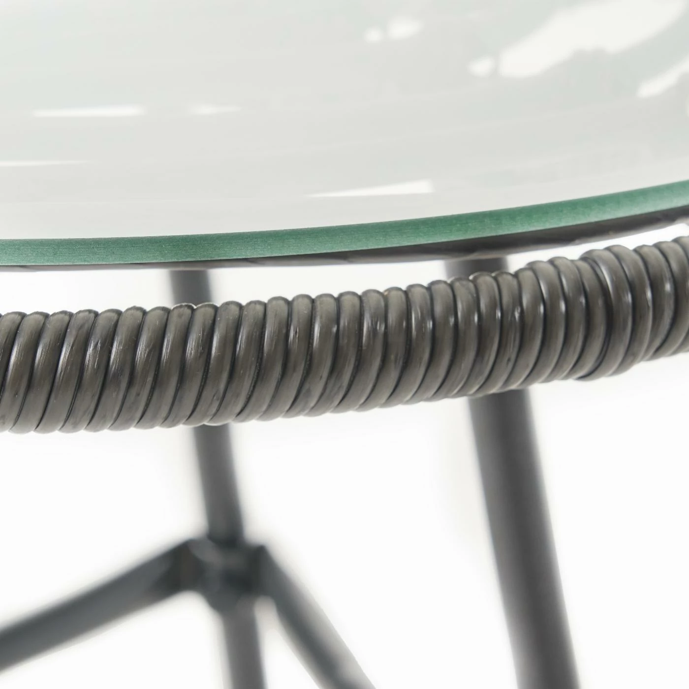 Best deal 🎁 Best Selling Home Decor Resin Wicker Patio Sets Rynleigh Outdoor Wicker 2 Seater Chat Set With Cushions - Gray And Dark Gray 🎉 - Image 5