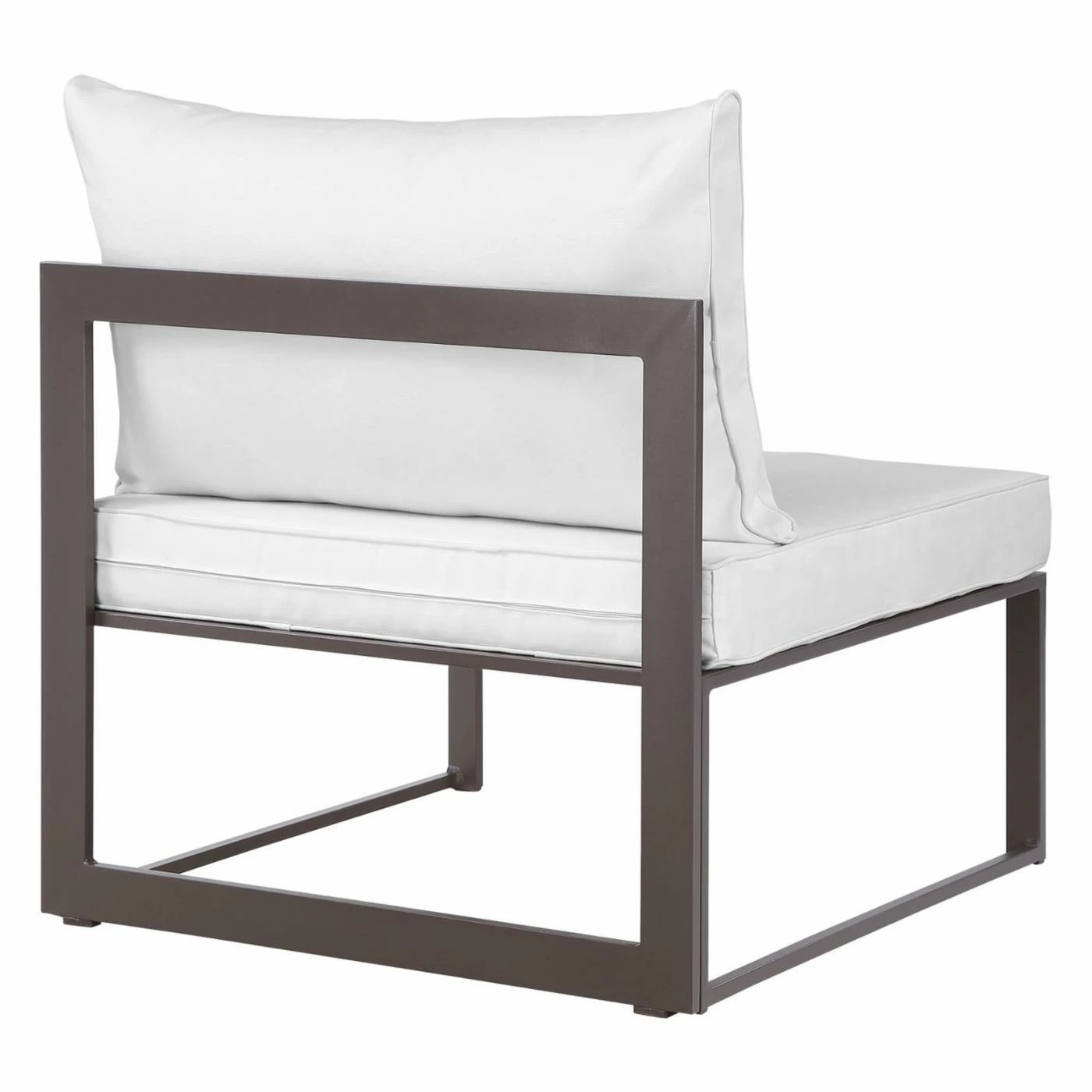 Hot Sale ๐งจ Aluminum Patio Sets Modway Fortuna 7 Piece Aluminum Patio Sectional Sofa Set ๐ - Image 5