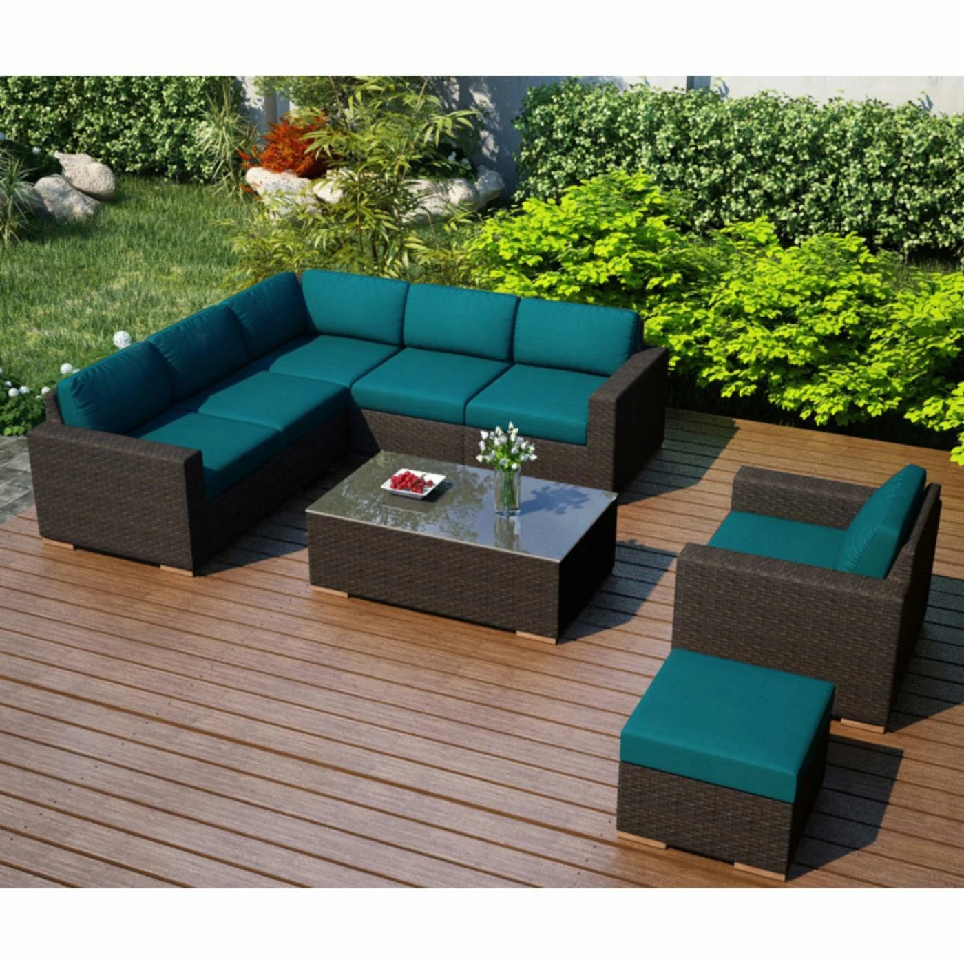 Coupon ๐ Resin Wicker Patio Sets Harmonia Living Arden 8 Piece Sectional Set ๐ฅ - Image 5