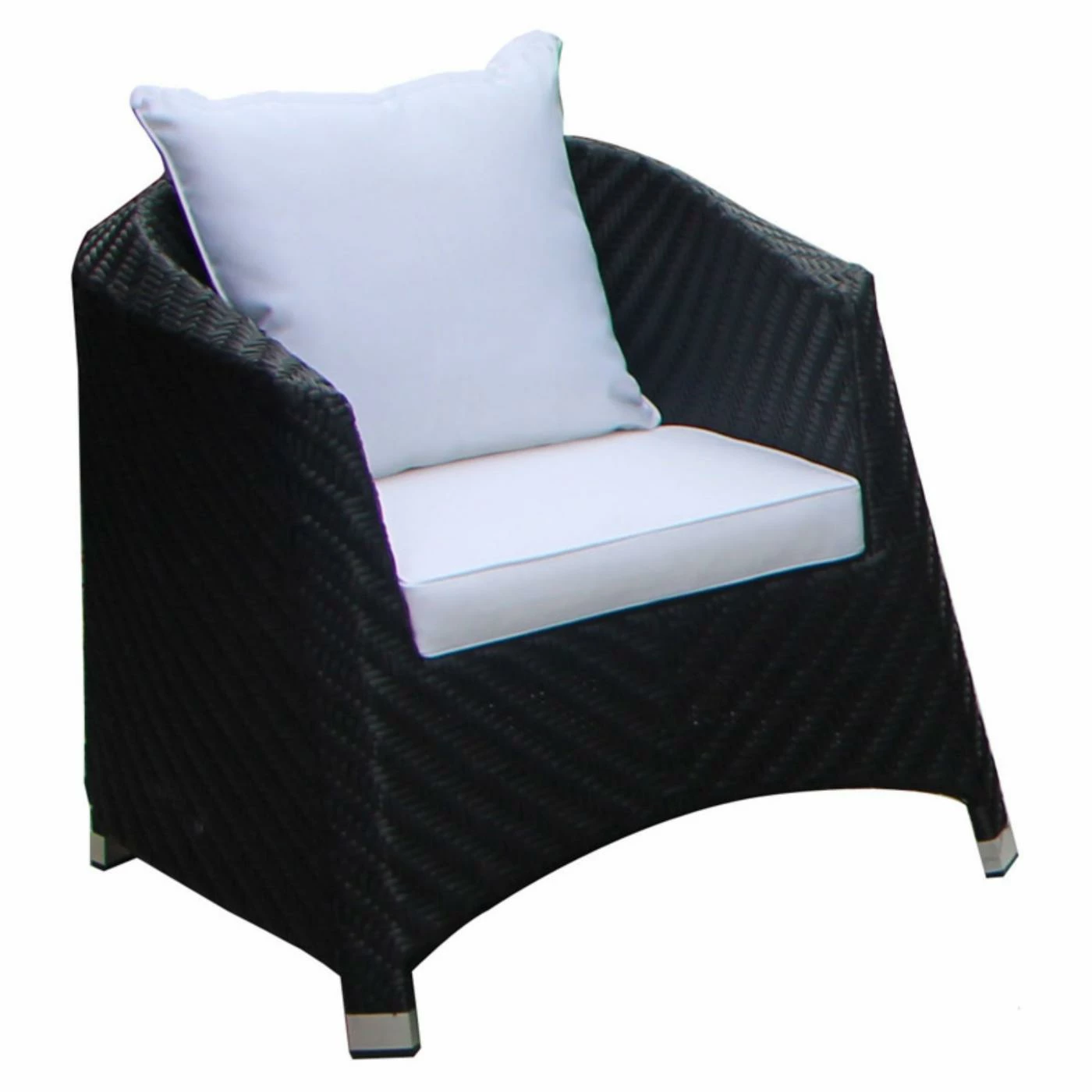 Budget ๐ Resin Wicker Patio Sets Pangea Outdoor Venice Wicker 4-Piece Patio Conversation Set ๐ - Image 5